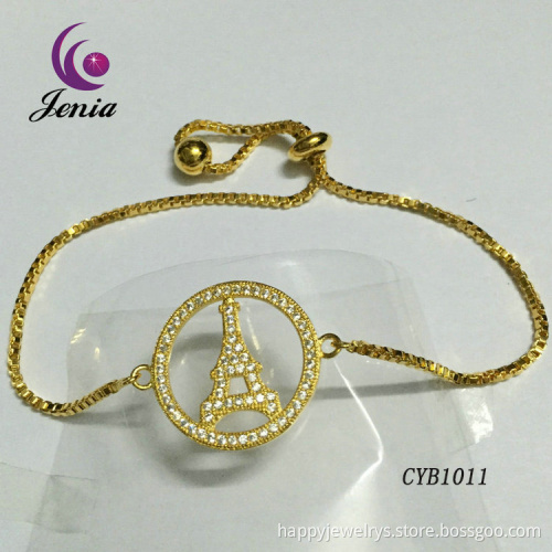 Jenia Adjustable Popular Chian Bracelet,Custom Your LOGO